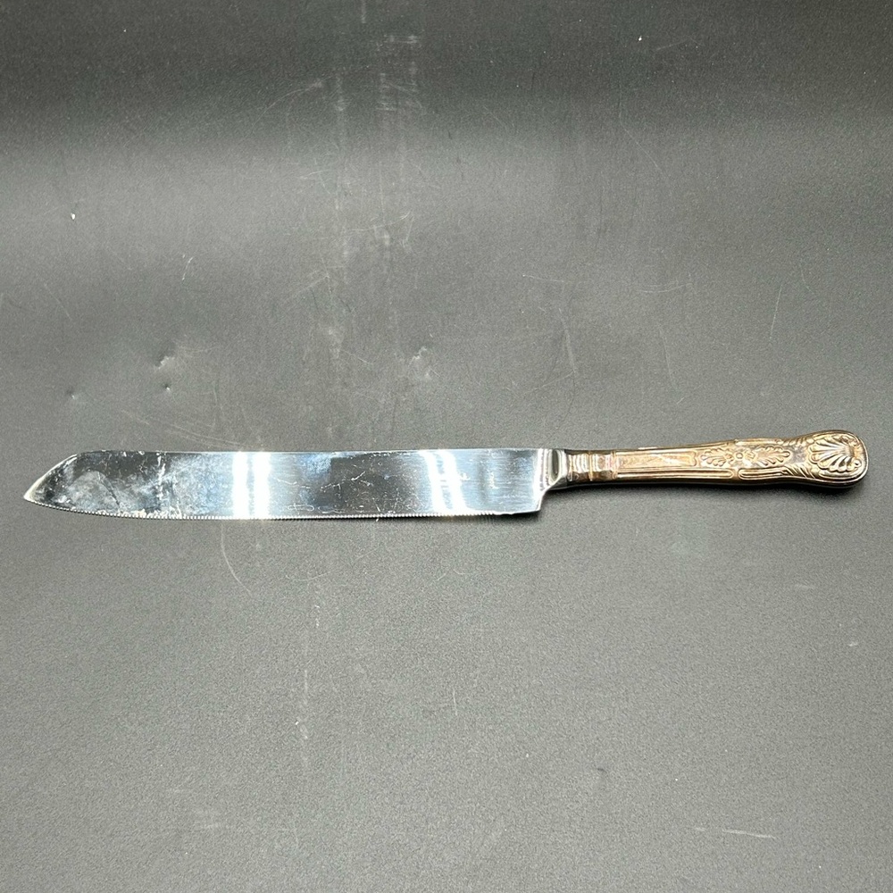 Hallmark stainless steel acrylic cake knife, wedding